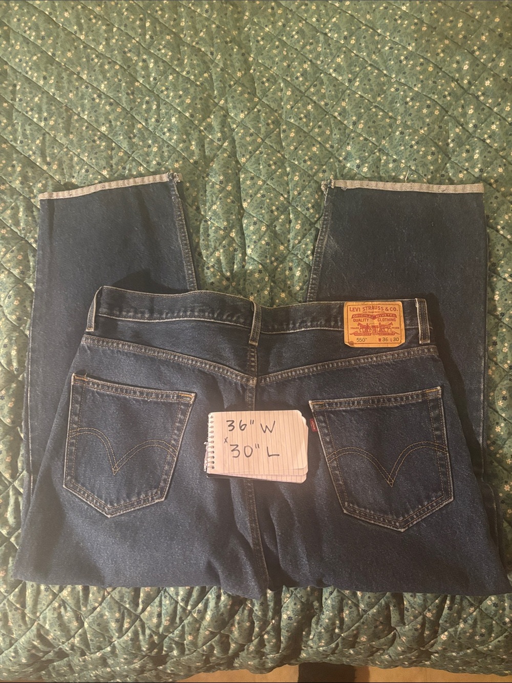 Levi's Men's Dark Blue Straight Jeans